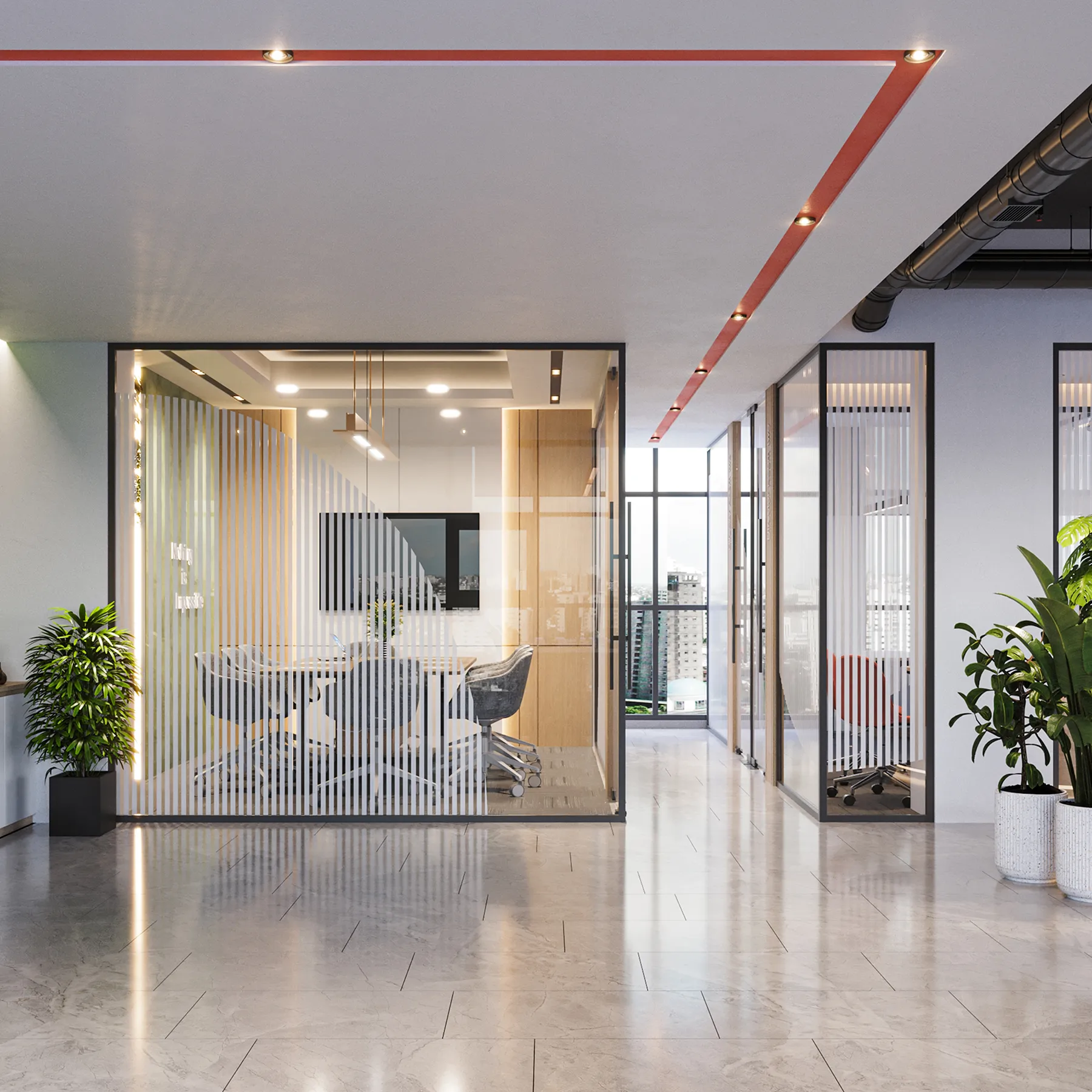 企業様のブランド価値を高め働く人と訪れる人の心を動かすエントランスデザイン